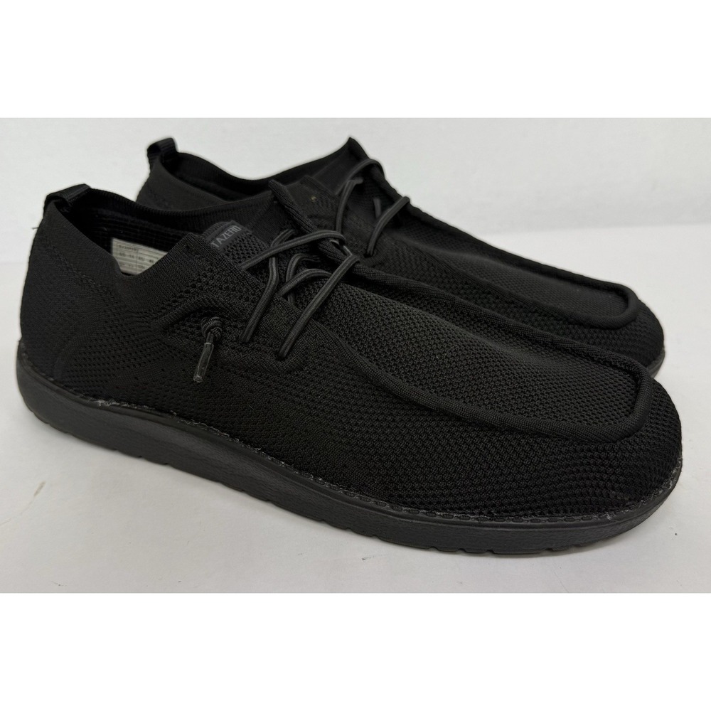 Itazero Men's Wide Shoes Slip On Walking Shoes Size 14 Black